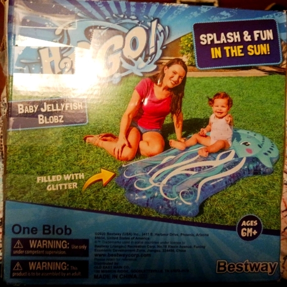 Used once H2O Go water blobz 4+ft long - Picture 1 of 3